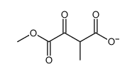 4-methoxy-2-methyl-3,4-dioxobutanoate Structure