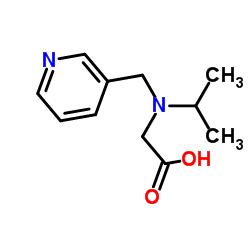 N-Isopropyl-N-(3-pyridinylmethyl)glycine Structure