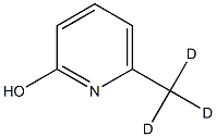 2-Hydroxy-6-(methyl-d3)-pyridine结构式