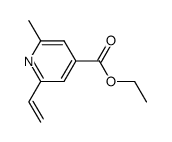 乙基 2-甲基-6-乙烯基异尼古丁酯结构式