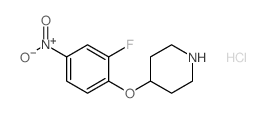4-(2-氟-4-硝基苯氧基)哌啶盐酸盐图片