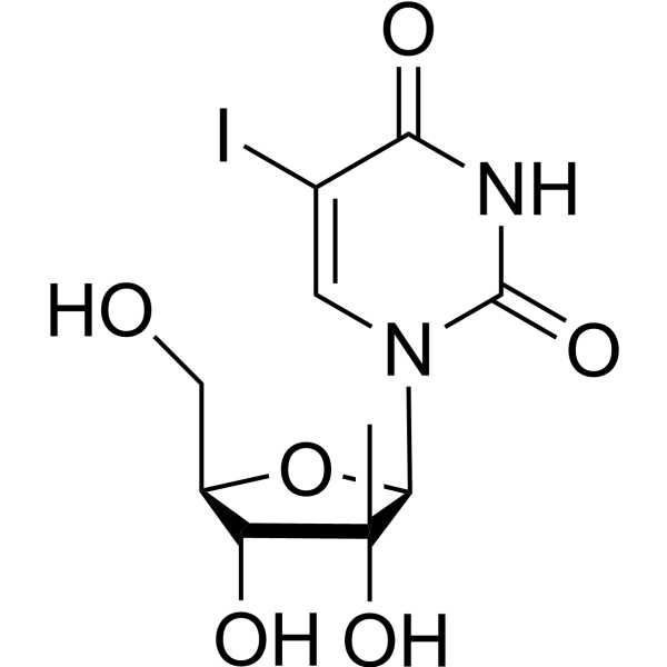 5-Iodo-2'-C-Methyl uridine structure