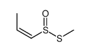 1-methylsulfanylsulfinylprop-1-ene Structure