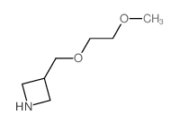 3-[(2-Methoxyethoxy)methyl]azetidine Structure