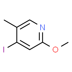 4-碘-2-甲氧基-5-甲基吡啶结构式