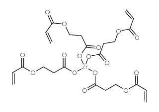 3-prop-2-enoyloxypropanoic acid,zirconium Structure