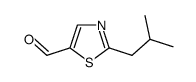 2-isobutyl-thiazole-5-carbaldehyde structure