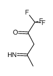 2-Pentanone,1,1,1-trifluoro-4-imino- structure