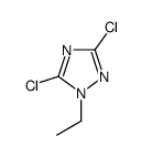 3,5-dichloro-1-ethyl-1H-1,2,4-triazole(SALTDATA: FREE) Structure