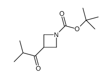 tert-butyl 3-isobutyrylazetidine-1-carboxylate structure