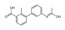 3-(3-acetamidophenyl)-2-methylbenzoic acid结构式