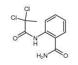 2-(α,α-Dichloropropionyl)aminobenzamide Structure