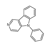 5-phenyl-5H-pyrido[4,3-b]indole结构式