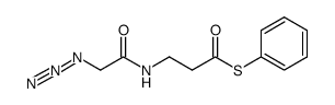 N3-β-Ala-Gly-SPh Structure