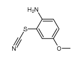 1-Methoxy-3-rhodan-4-amino-benzol Structure