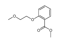 methyl 2-{[2-(methyloxy)ethyl]oxy}benzoate Structure