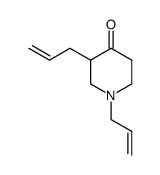 (+/-)-1,3-bis(2-propenyl)-4-piperidinone结构式