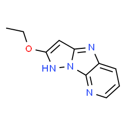 4H-Pyrazolo[5,1:2,3]imidazo[4,5-b]pyridine,2-ethoxy-(9CI) Structure