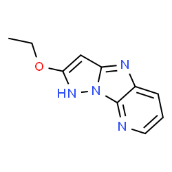 4H-Pyrazolo[5,1:2,3]imidazo[4,5-b]pyridine,2-ethoxy-(9CI) structure