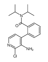 N,N-Diisopropyl-2-(3-amino-2-chloro-4-pyridyl)benzamide Structure