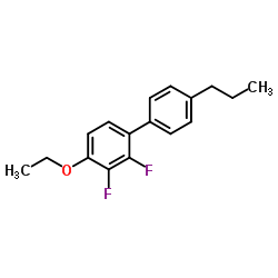 4-Ethoxy-2,3-difluoro-4′-propyl-1,1′-biphenyl Structure
