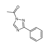 1-(3-phenyl-1,2,4-triazol-1-yl)ethanone Structure