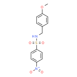 N-(4-Methoxybenzyl)-4-nitrobenzenesulfonamide picture