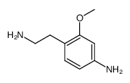 4-(2-aminoethyl)-3-methoxyaniline结构式