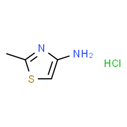 4-Amino-2-methylthiazole Hydrochloride Structure