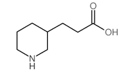 3-(PIPERIDIN-3-YL)PROPANOIC ACID Structure