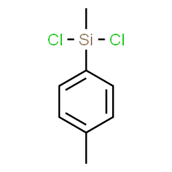 Dichloro(methyl)(p-tolyl)silane结构式