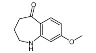 8-METHOXY-3,4-DIHYDRO-1H-BENZO[B]AZEPIN-5(2H)-ONE structure