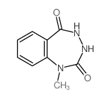 2-methyl-2,4,5-triazabicyclo[5.4.0]undeca-7,9,11-triene-3,6-dione structure