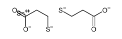 1,7-dioxa-5,11-dithia-6-stannaspiro[5.5]undecane-2,8-dione结构式