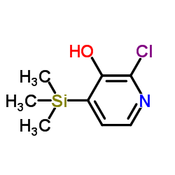 2-Chloro-4-(triMethylsilyl)pyridin-3-ol structure