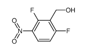 2,6-difluoro-3-nitrobenzyl alcohol Structure