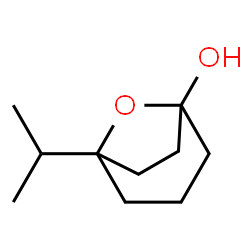 8-Oxabicyclo[3.2.1]octan-1-ol,5-(1-methylethyl)-(9CI)结构式