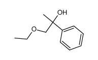 1-ethoxy-2-phenyl-propan-2-ol Structure
