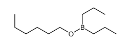 hexoxy(dipropyl)borane Structure