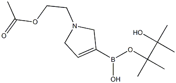 N-(2-Acetoxyethyl)-2,5-dihydro-1H-pyrrole-3-boronic acid pinacol ester图片