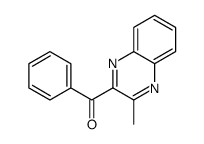 (3-methylquinoxalin-2-yl)-phenylmethanone结构式