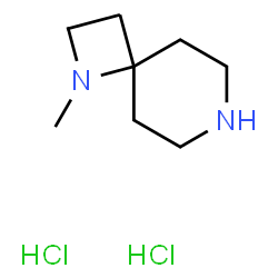 1-Methyl-1,7-diazaspiro[3.5]nonane dihydrochloride structure