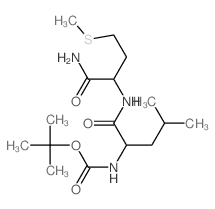 L-Methioninamide,N-[(1,1-dimethylethoxy)carbonyl]-L-leucyl- (9CI) picture
