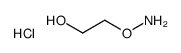 2-(Aminooxy)ethanol hydrochloride Structure