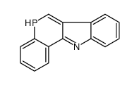 5H-phosphinolino[4,3-b]indole Structure