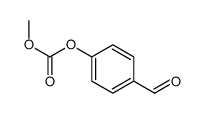 Carbonic acid 4-formylphenyl=methyl Structure