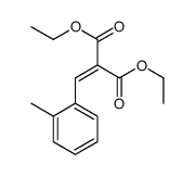 diethyl 2-[(2-methylphenyl)methylidene]propanedioate结构式
