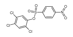 2,4,5-trichlorophenyl 4-nitrobenzenesulfonate结构式