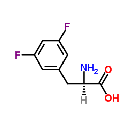 3,5-Difluorophenylalanine Structure