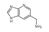 1H-Imidazo[4,5-b]pyridine-6-methanamine(9CI) structure